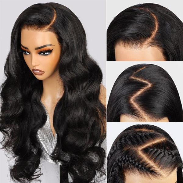 Body Wave Wigs 13x4 Invisible HD Lace Frontal Human Hair Wigs