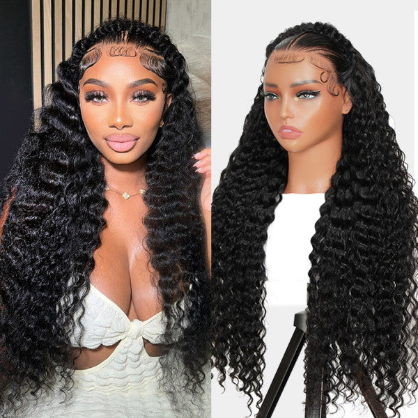 Deep Wave 13x6 Lace Frontal Wigs