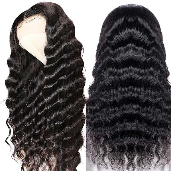 IUPin Loose Deep Wig 13x4 Lace Frontal Human Hair Wigs