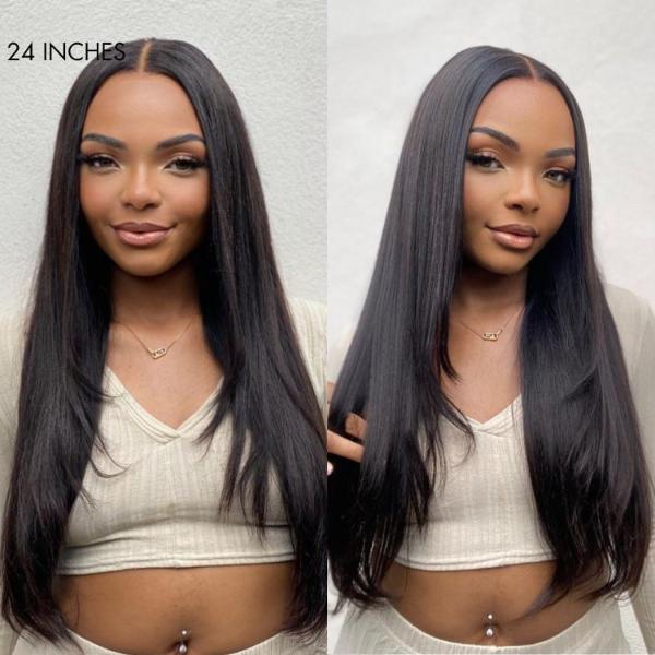 Pre-plucked Glueless 5x5 Lace Closure Wig 100% Human Hair