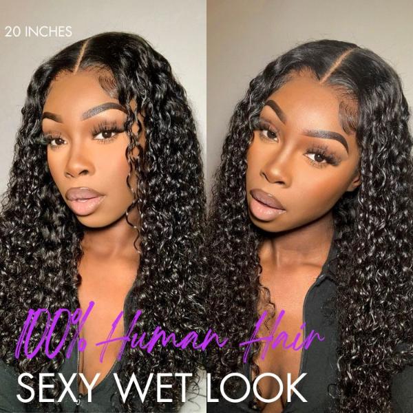 PreMax 2.0 Wigs | Nature Max Deep Wave Ear-to-ear Glueless 13x5 Frontal HD Lace Long Curly Wig