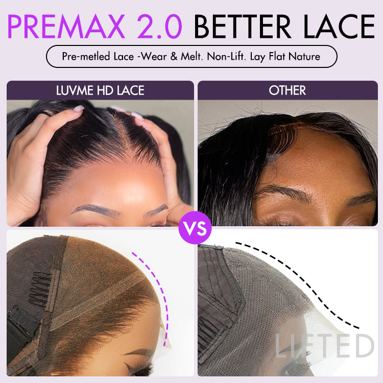 PreMax 2.0 Wigs | Nature Max Deep Wave Ear-to-ear Glueless 13x5 Frontal HD Lace Long Curly Wig