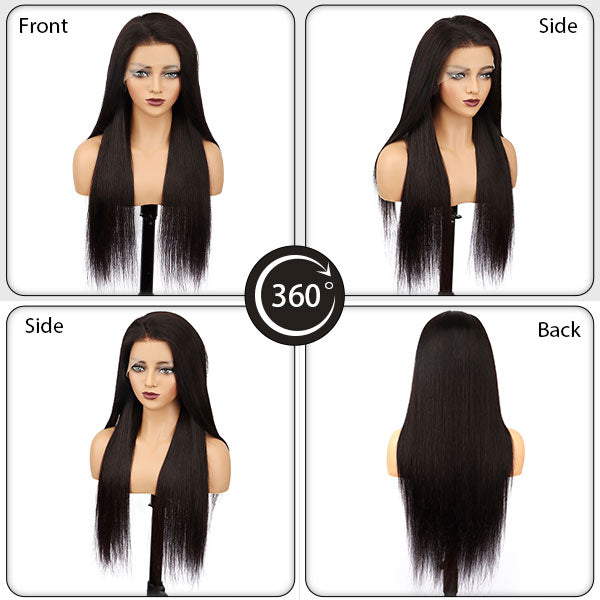 IUPin Hair 13x6 Lace Frontal Straight Wigs