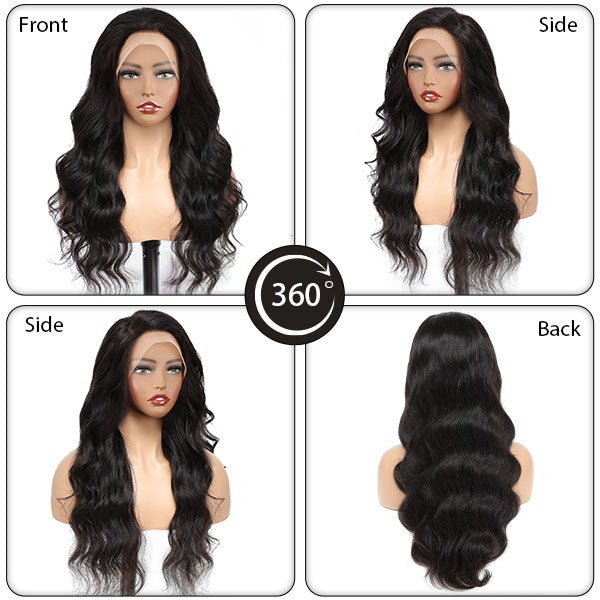 IUPin Body Wave 13x4 Lace Frontal Wig Human Hair